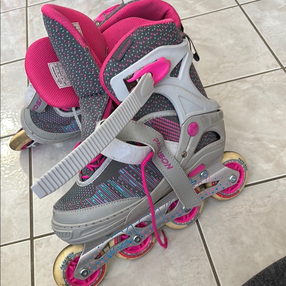 Rollerblade Inline Skates with Pink Accents